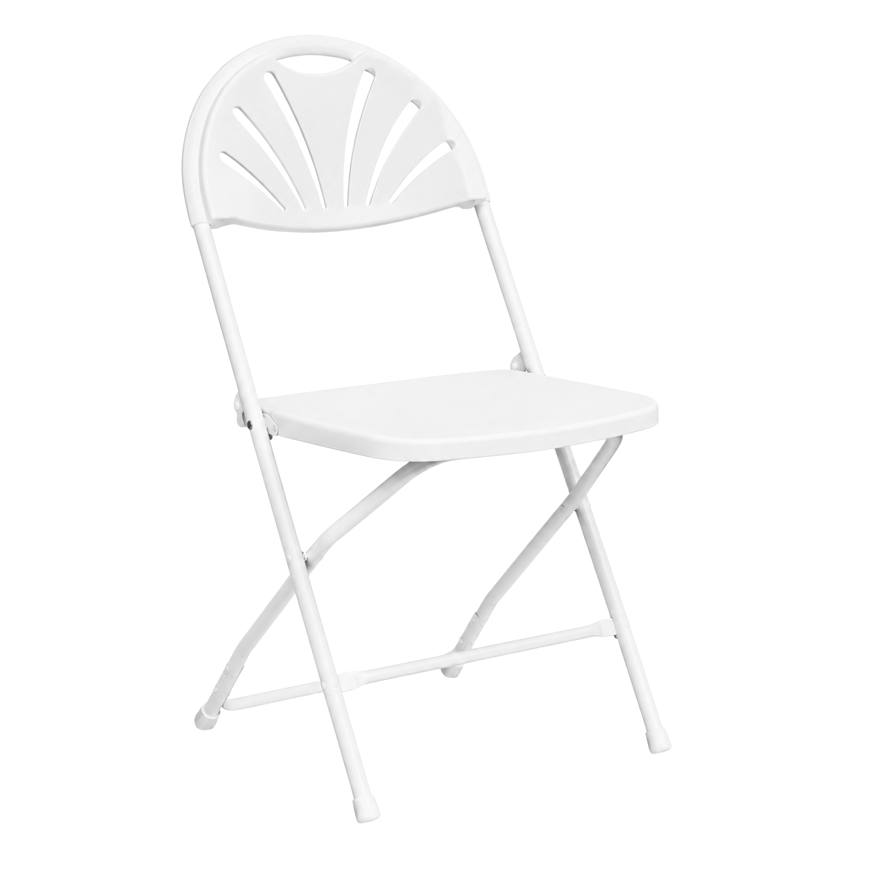 White Fan Chair